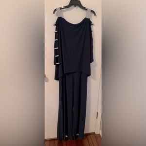 PRELUDE Formal Navy Jumpsuit
